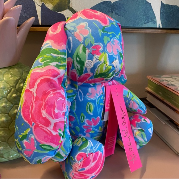 Lilly Pulitzer Bunny Rabbit Plush Stuffed Animal - Picture 1 of 2